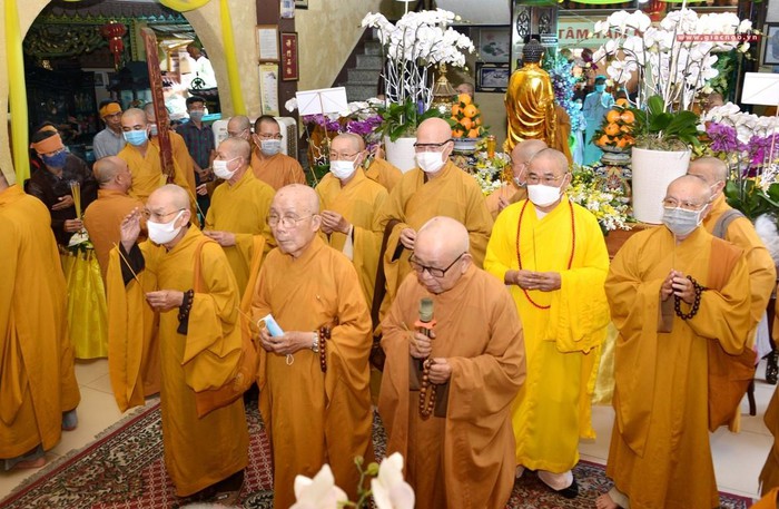 Các Phái đoàn viếng lễ Tang và Truy phong TT.Thích Thiện Tài lên giáo phẩm Hòa thượng